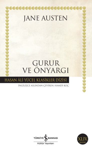 GURUR VE ÖNYARGI (K.KAPAK)