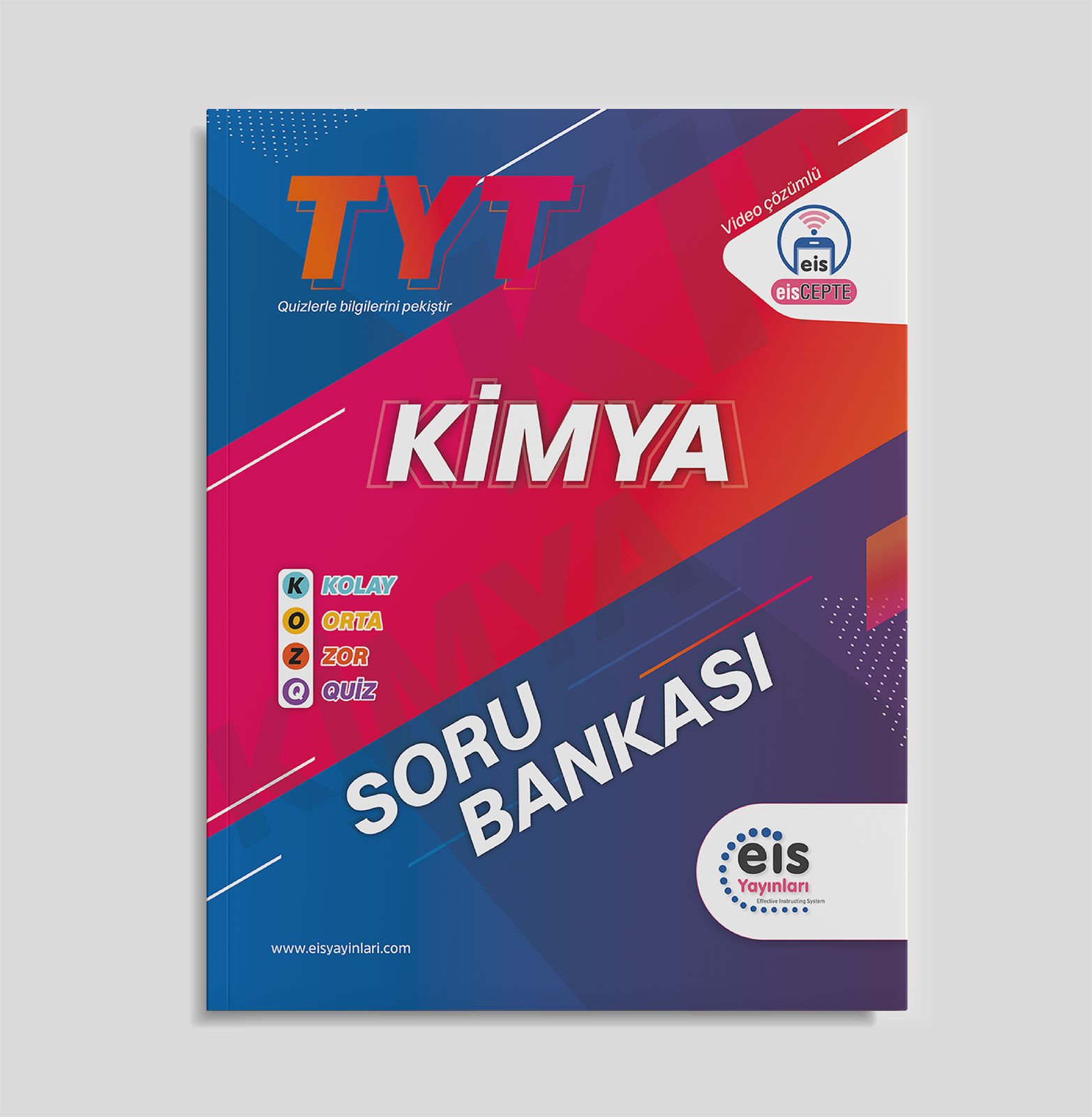 Eis Yayınları TYT Kimya KOZ Serisi Soru Bankası