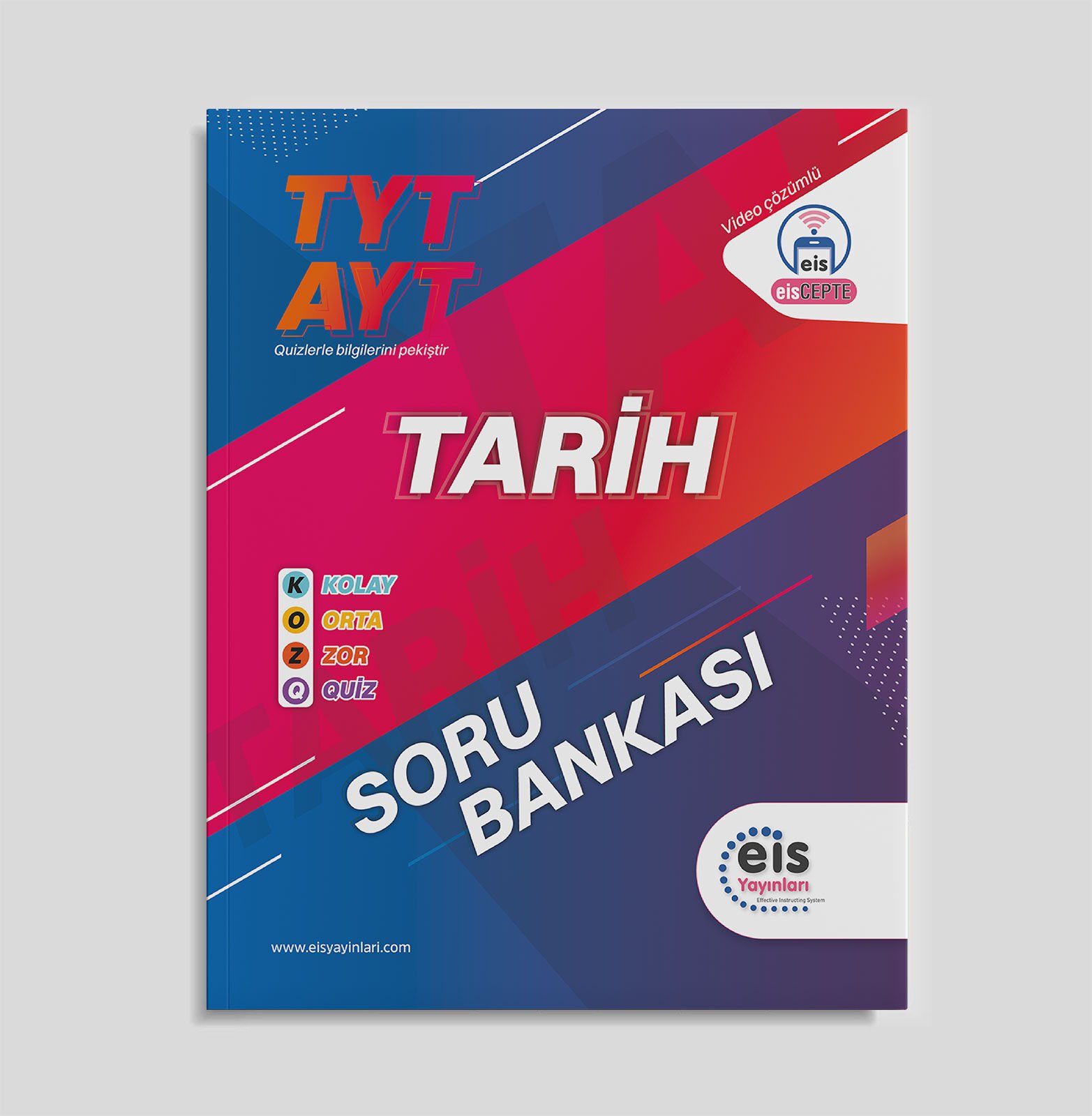 Eis Yayınları TYT-AYT Tarih KOZ Serisi Soru Bankası