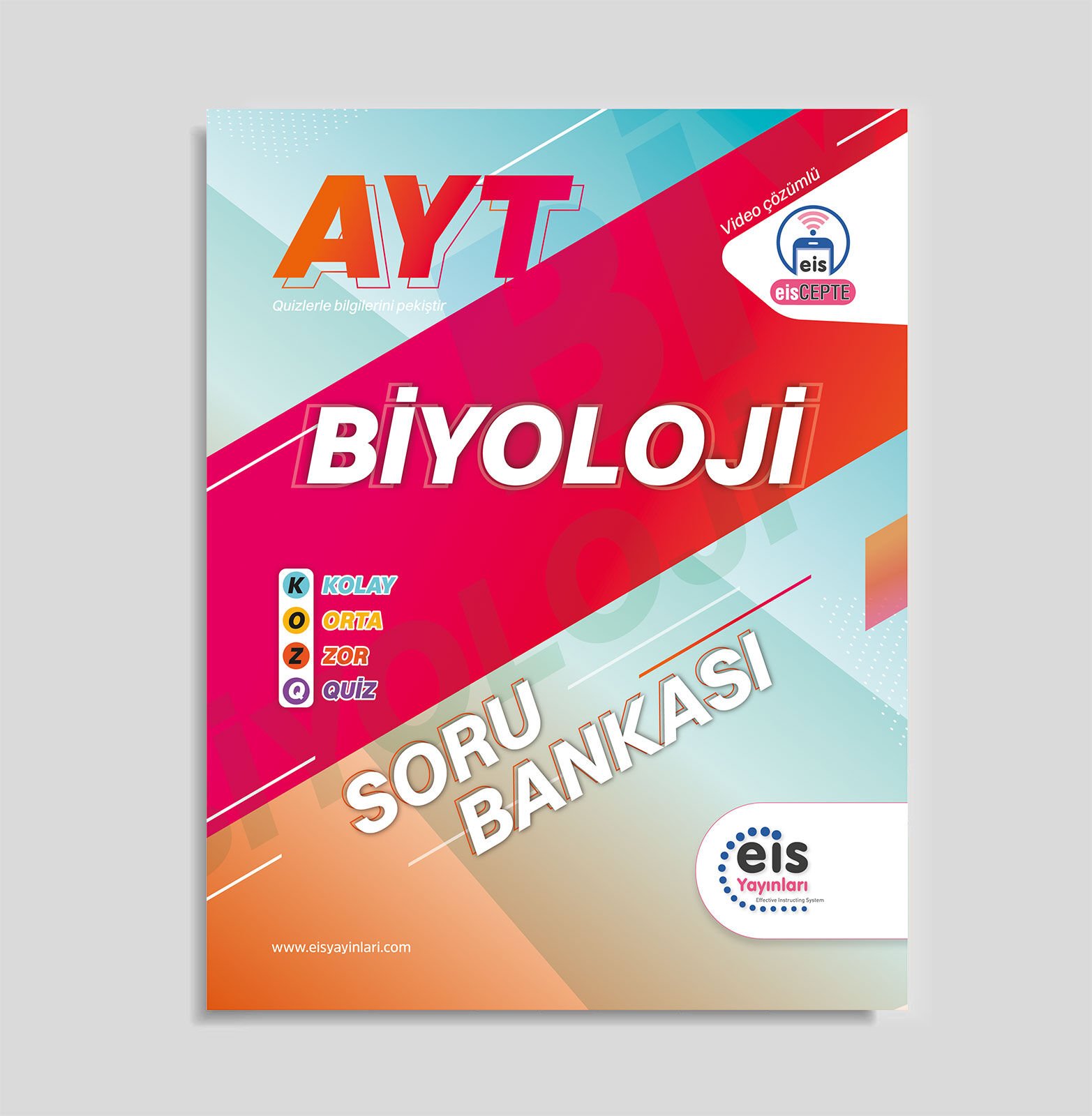 Eis Yayınları AYT Biyoloji KOZ Serisi Soru Bankası