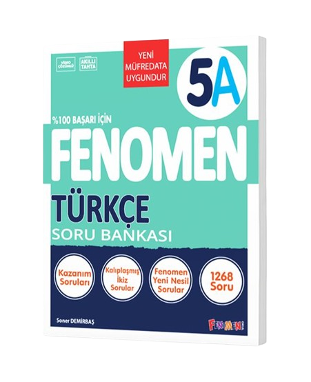 Fenomen Yayınları 5. Sınıf Türkçe Soru Bankası (A)
