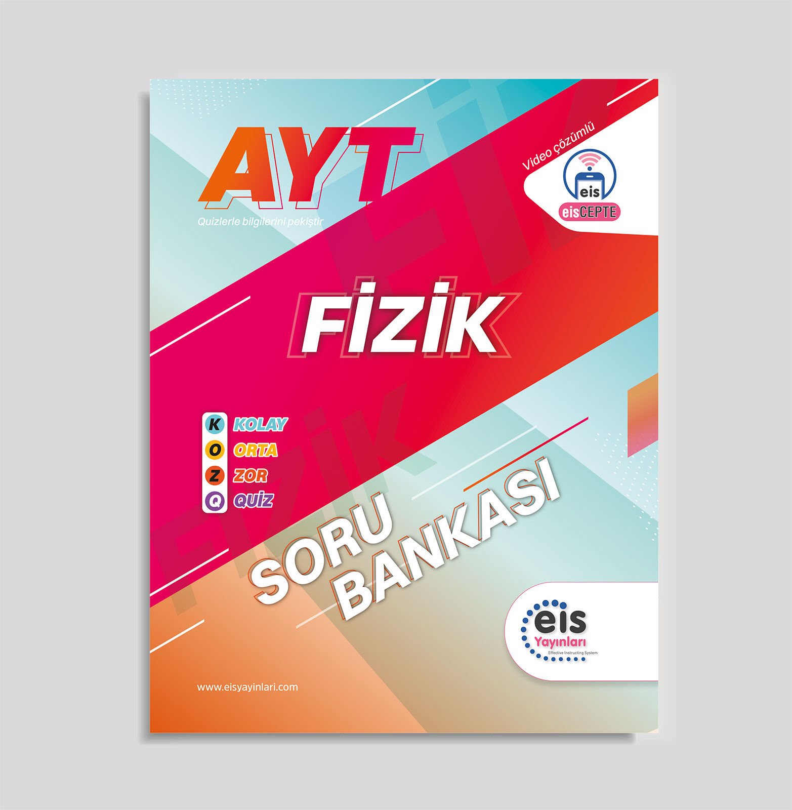 Eis Yayınları AYT Fizik KOZ Serisi Soru Bankası