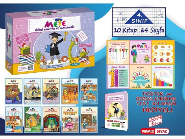Mete Sihirli Anahtar Ve Matematik 10 Kitap