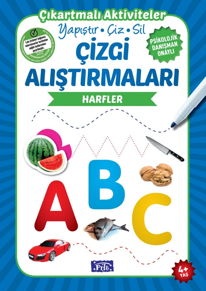 Harfler Çizgi Alıştırmaları