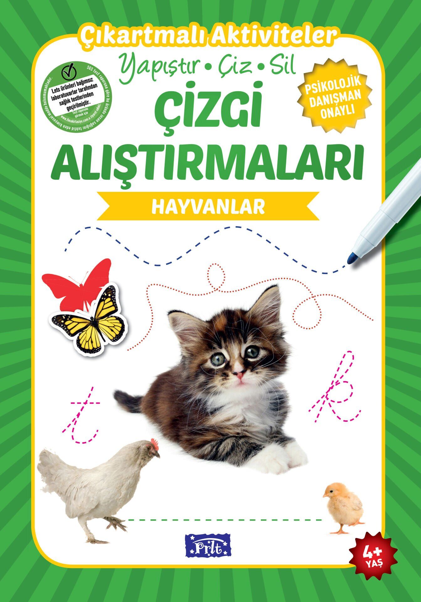 Hayvanlar Çizgi Alıştırmaları