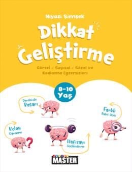 OKYANUS YAYINLARI 8-10 YAŞ JUNİOR MASTER DİKKAT GELİŞTİRME EGZERSİZLERİ
