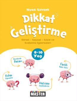 OKYANUS YAYINLARI 8-10 YAŞ JUNİOR MASTER DİKKAT GELİŞTİRME EGZERSİZLERİ