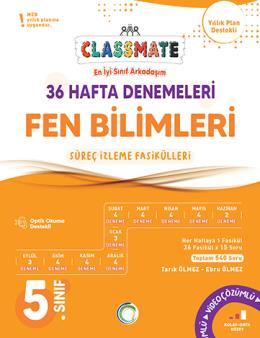 OKYANUS YAYINLARI 5. SINIF CLASSMATE 36 HAFTA DENEMELERİ FEN BİLİMLERİ