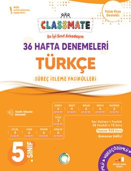 OKYANUS YAYINLARI 5. SINIF CLASSMATE 36 HAFTA DENEMELERİ TÜRKÇE