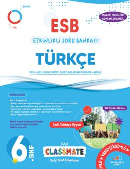 OKYANUS YAYINLARI 6. SINIF CLASSMATE TÜRKÇE ETKİNLİKLİ SORU BANKASI
