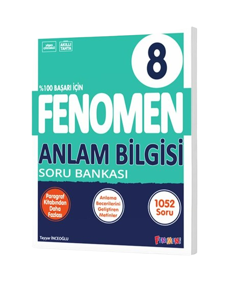 Fenomen Yayınları 8. Sınıf Anlam Bilgisi Soru Bankası