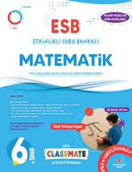 OKYANUS YAYINLARI 6. SINIF CLASSMATE MATEMATİK ETKİNLİKLİ SORU BANKASI