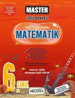OKYANUS YAYINLARI 6. SINIF MASTER MATEMATİK SORU BANKASI