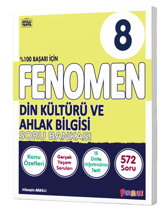 Fenomen Yayınları 8. Sınıf Din Kültürü Ve Ahlak Bilgisi Soru Bankası