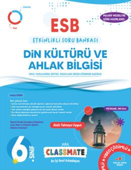 OKYANUS YAYINLARI 6. SINIF CLASSMATE DİN KÜLTÜRÜ VE AHLAK BİLGİSİ ETKİNLİKLİ SORU BANKASI
