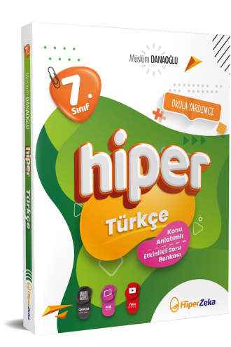 Hiperzeka Yayınları 7. Sınıf Hiper Türkçe Konu Anlatımlı & Soru Bankası