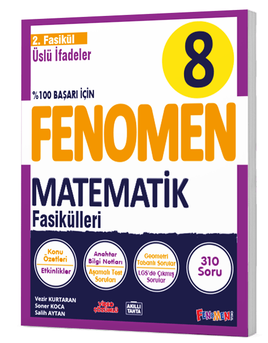 8. Sınıf Matematik 2.Fasikül (Üslü İfadeler)