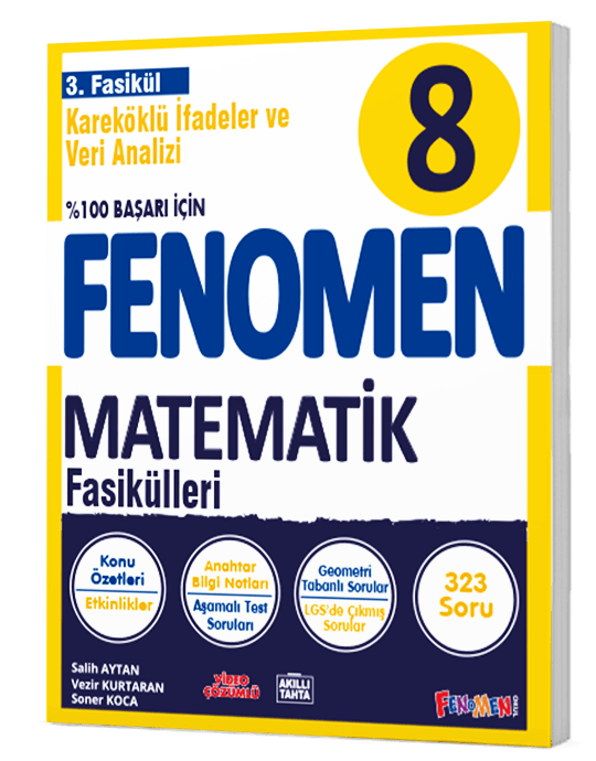 8. Sınıf Matematik 3.Fasikül (Karekkölü İfadeler Ve Veri Analizi)