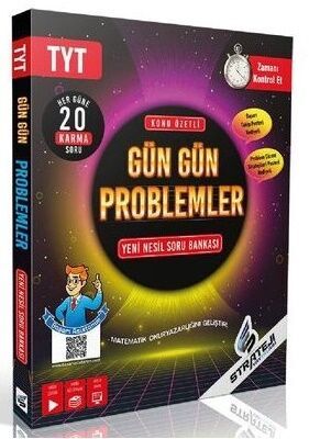 Strateji Yayınları Tyt Gün Gün Problemler Yeni Nesil Soru Bankası