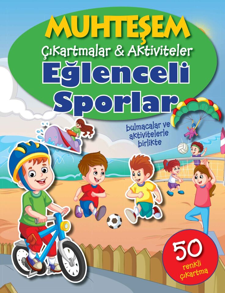 Muhteşem Çıkartmalar ve Aktiviteler Eğlenceli Sporlar