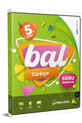 Hiperzeka Yayınları 5. Sınıf Bal Türkçe Soru Bankası