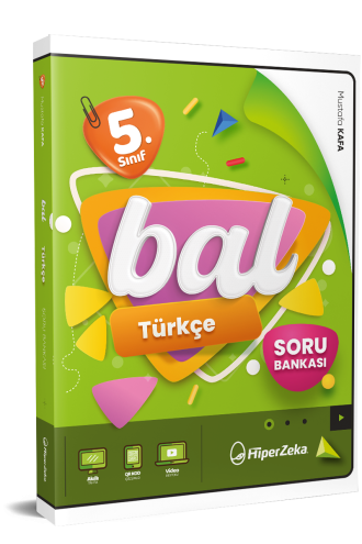 Hiperzeka Yayınları 5. Sınıf Bal Türkçe Soru Bankası