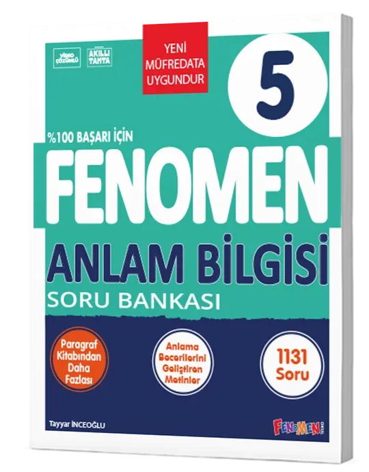 FENOMEN Yayınları 5. Sınıf ANLAM BİLGİSİ SORU BANKASI