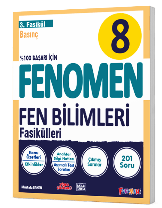 8. Sınıf Fen Bilimleri 3.Fasikül (Basınç)