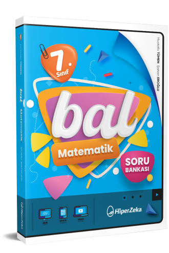 Hiperzeka Yayınları 7. Sınıf Bal Matematik Soru Bankası