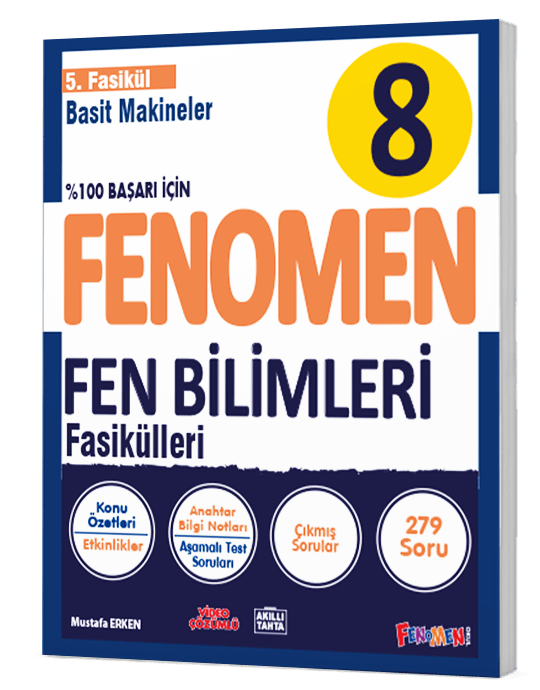 8. Sınıf Fen Bilimleri 5.Fasikül (Basit Makineler)