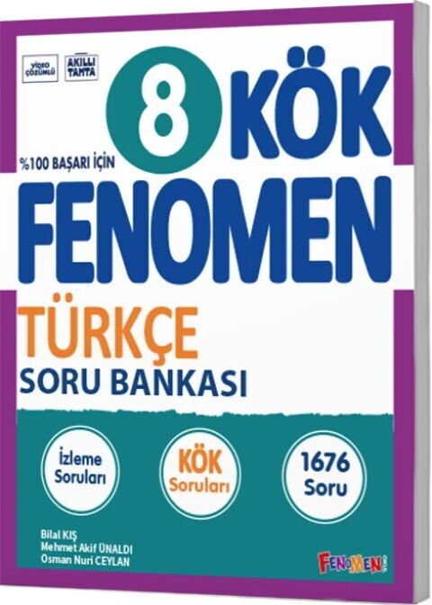 FENOMEN 8. Sınıf KÖK TÜRKÇE SORU BANKASI