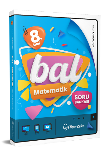 Hiperzeka Yayınları 8. Sınıf Bal Matematik Soru Bankası