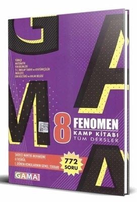 FENOMEN 8. SINIF KAMP KİTABI 1.DÖNEM TÜM DERSLER SORU BANKASI